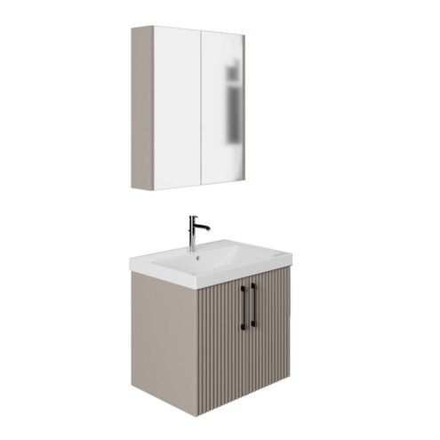 Karen Yağmur 60 cm Banyo Dolabı