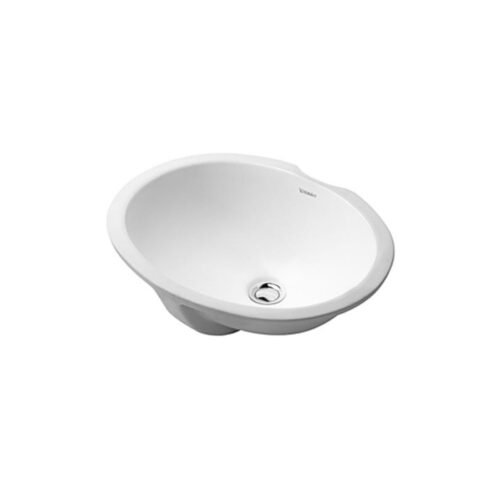 Duravit Dune 52 cm Beyaz Tezgah Altı Lavabo