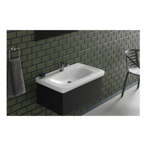 Turkuaz Spirit 90 cm Etajerli Lavabo