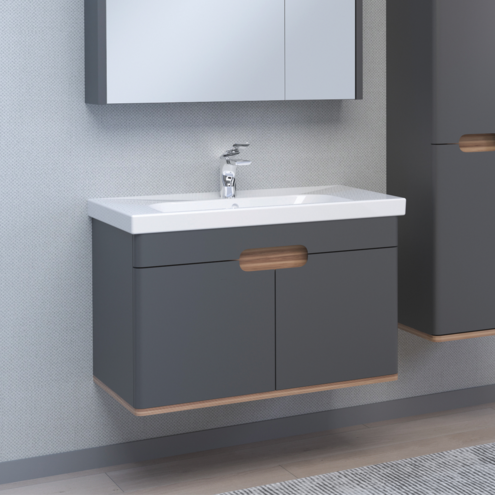 Denko Troy 80 cm Lavabo Alt Dolabı