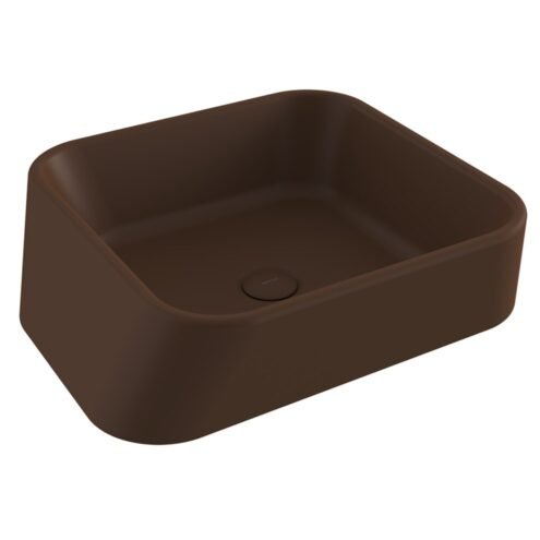 Bocchi Firenze 42 cm Mat Kahverengi Çanak Lavabo