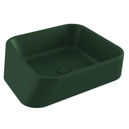 Bocchi Firenze 42 cm Mat Yeşil Çanak Lavabo