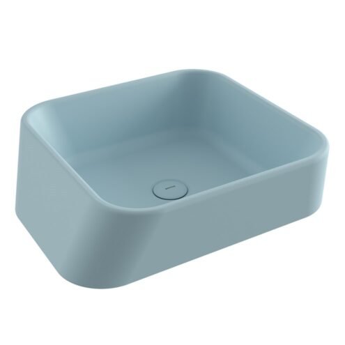 Bocchi Firenze 42 cm Mat Buz Mavisi Çanak Lavabo