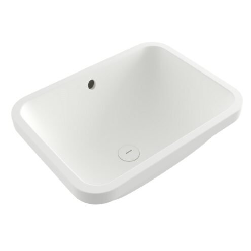 Bocchi Scala 55 cm Mat Beyaz Tezgah Altı Lavabo