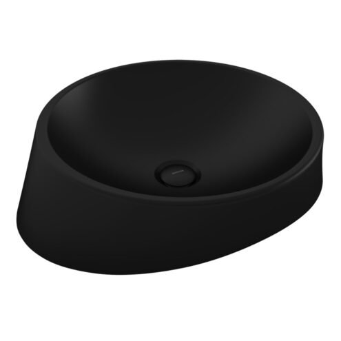 Bocchi Venezia 56 cm Mat Siyah Çanak Lavabo