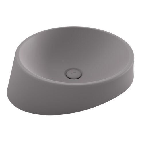 Bocchi Venezia 56 cm Mat Gri Çanak Lavabo