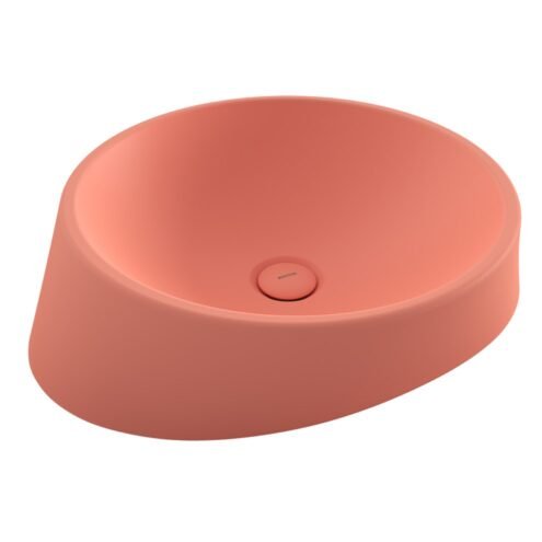 Bocchi Venezia 56 cm Mat Somon Çanak Lavabo