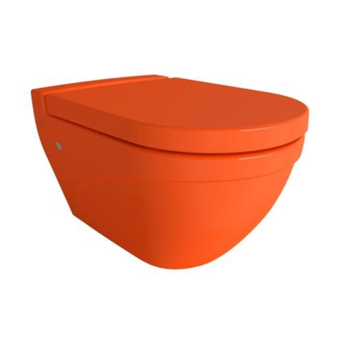 Bocchi Taormina Arch Parlak Turuncu Asma Klozet