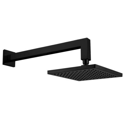 ECA Tiera Mat Siyah Duvardan Tepe Duşu