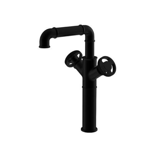 Newarc Victory Mat Siyah Çanak Lavabo Bataryası