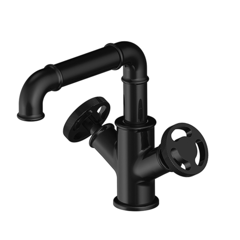 Newarc Victory Mat Siyah Lavabo Bataryası (Outlet)