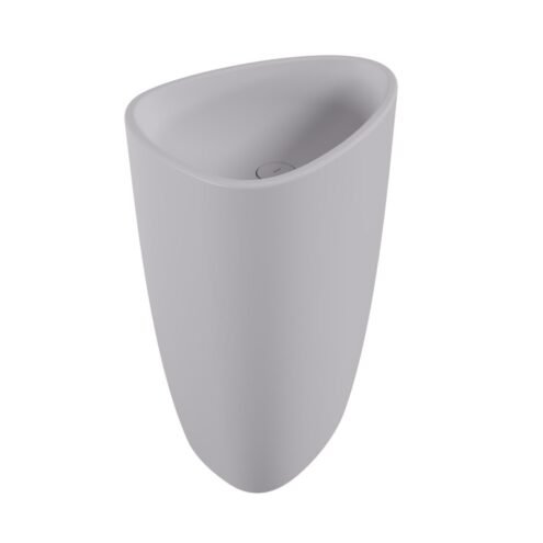 Bocchi Etna Mat Gri Monoblok Lavabo