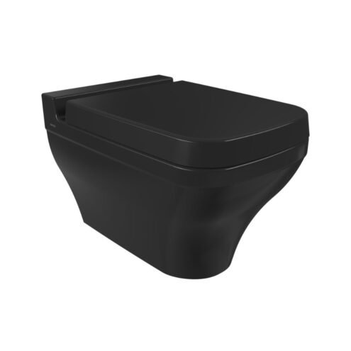 Bocchi Scala Parlak Siyah Asma Klozet