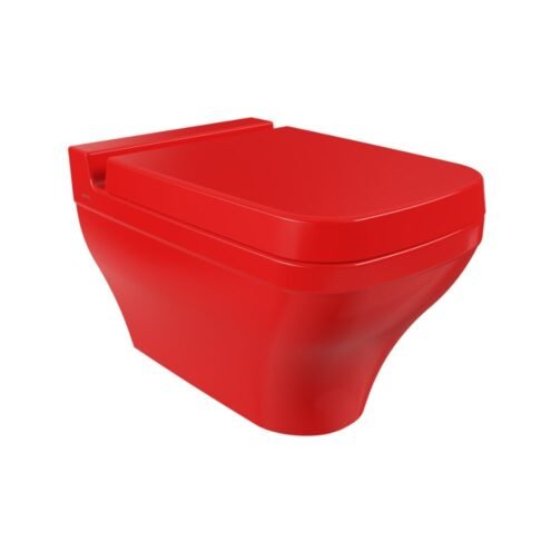 Bocchi Scala Parlak Kırmızı Asma Klozet