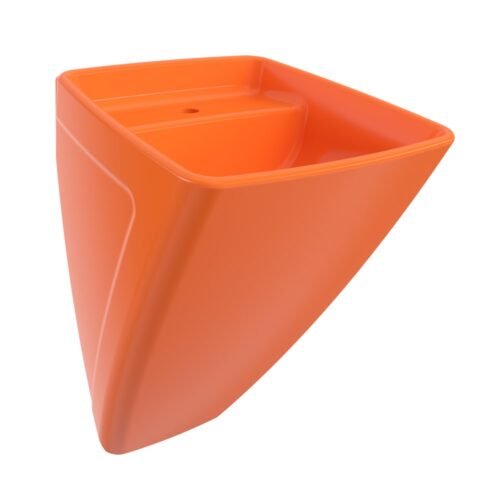 Bocchi Firenze Parlak Turuncu Asma Monoblok Lavabo