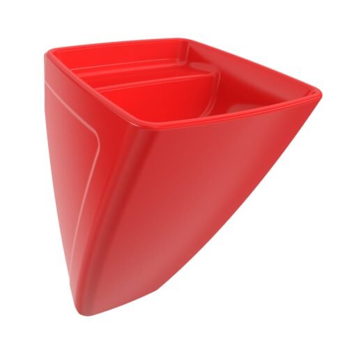 Bocchi Firenze Parlak Kırmızı Asma Monoblok Lavabo