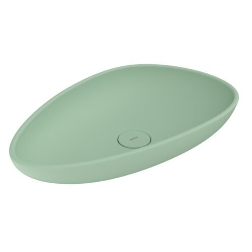 Bocchi Etna 58 cm Mat Mint Yeşil Çanak Lavabo