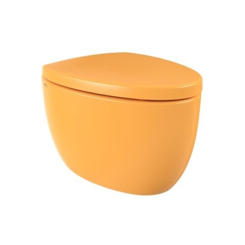 Bocchi Etna Parlak Mandalina Sarısı Asma Klozet