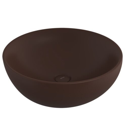 Bocchi Venezia 45 cm Mat Kahverengi Çanak Lavabo