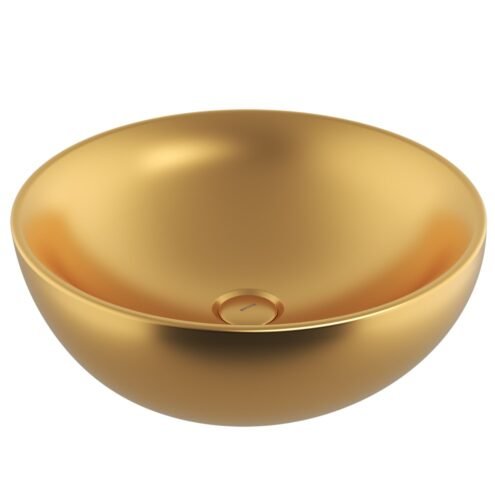 Bocchi Venezia 45 cm Mat Altın Çanak Lavabo