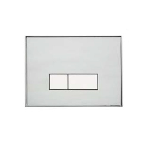 Siamp Reflet 90 Gömme Rezervuar Krom Cam Kumanda Paneli