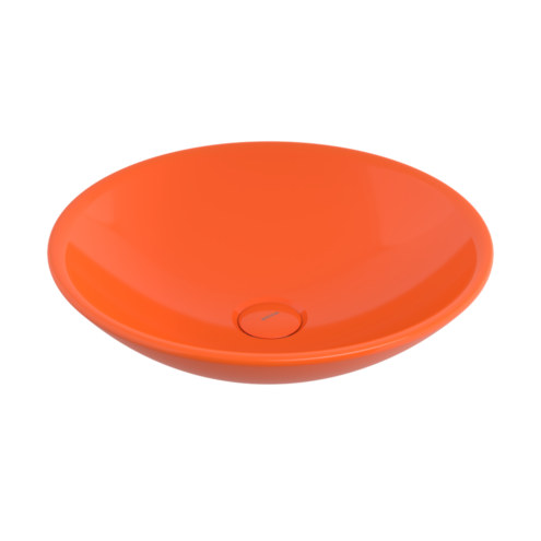 Bocchi Venezia 40 cm Parlak Turuncu Çanak Lavabo