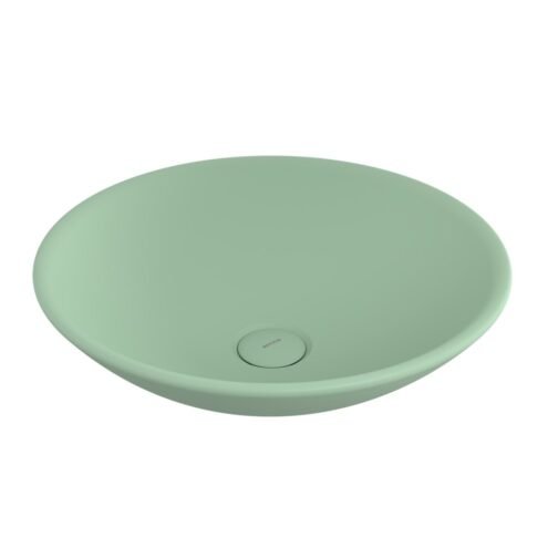 Bocchi Venezia 40 cm Mat Mint Yeşil Çanak Lavabo
