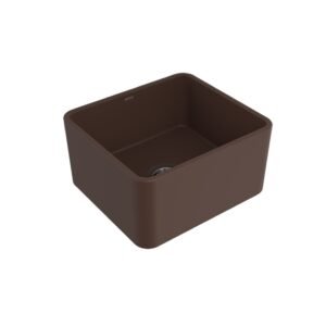 Bocchi Lavello 50 cm Mat Kahverengi Mutfak Eviyesi