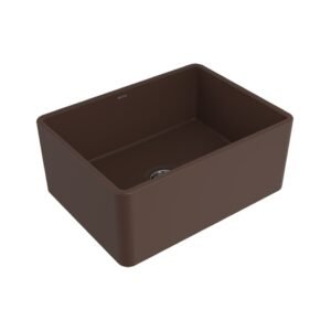 Bocchi Lavello 60 cm Mat Kahverengi Mutfak Eviyesi