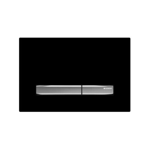 Geberit Sigma50 Çift Basmalı Siyah Kumanda Paneli