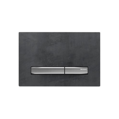 Geberit Sigma50 Çift Basmalı Arduvaz Krom Kumanda Paneli