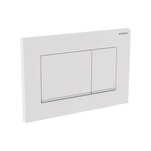 Geberit Sigma30 Mat Beyaz Beyaz Mat Beyaz Kumanda Paneli