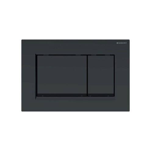 Geberit Sigma30 Siyah Mat Siyah Siyah Kumanda Paneli