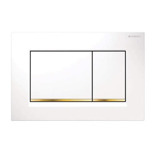 Geberit Sigma30 Beyaz Altın Beyaz Kumanda Paneli