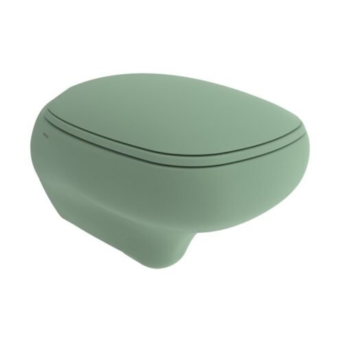 Bocchi Fenice Mat Mint Yeşil Asma Klozet