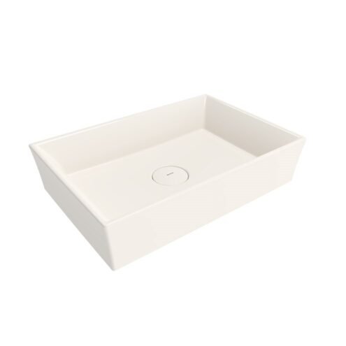 Bocchi Vessel 56 cm Parlak Bisküvi Çanak Lavabo