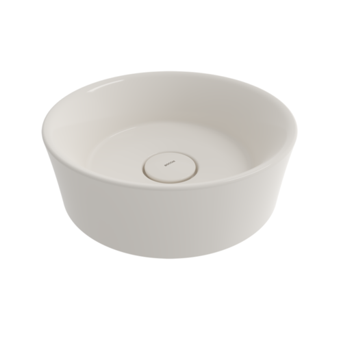 Bocchi Vessel 38 cm Parlak Bisküvi Çanak Lavabo