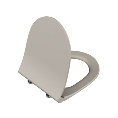 VitrA Sento Slim Mat Bej Yavaş Kapanır Klozet Kapağı