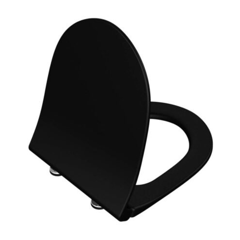 VitrA Sento Slim Mat Siyah Yavaş Kapanır Klozet Kapağı