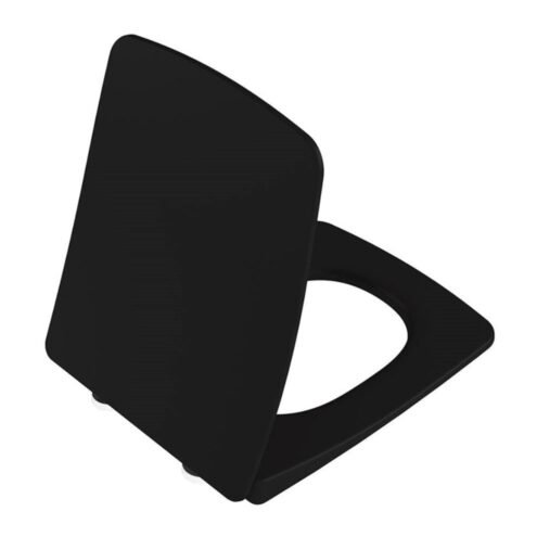 VitrA Metropole Slim Mat Siyah Yavaş Kapanır Klozet Kapağı