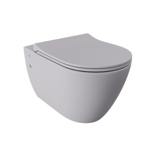 Bocchi Venezia Rimless Mat Gri Asma Klozet