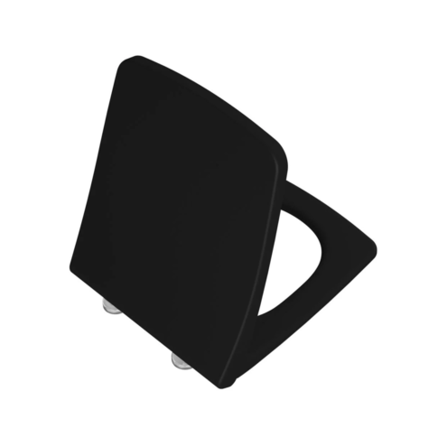 Vitra Metropole Mat Siyah Slim Yavaş Kapanır Klozet Kapağı