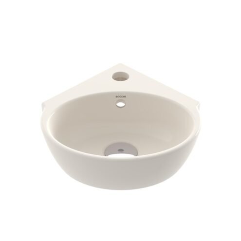 Bocchi Taormina Arch 30 cm Parlak Bisküvi Köşe Lavabo