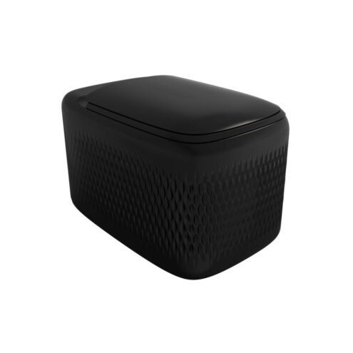 Bocchi New Age Parlak Siyah Rimless Asma Kanalsız Klozet