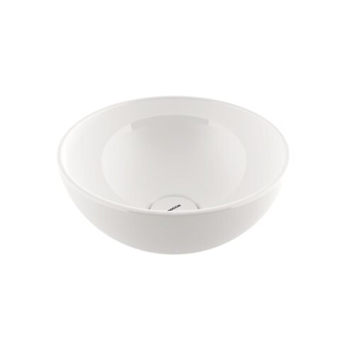 Bocchi Vessel 26 cm Parlak Beyaz Mini Çanak Lavabo