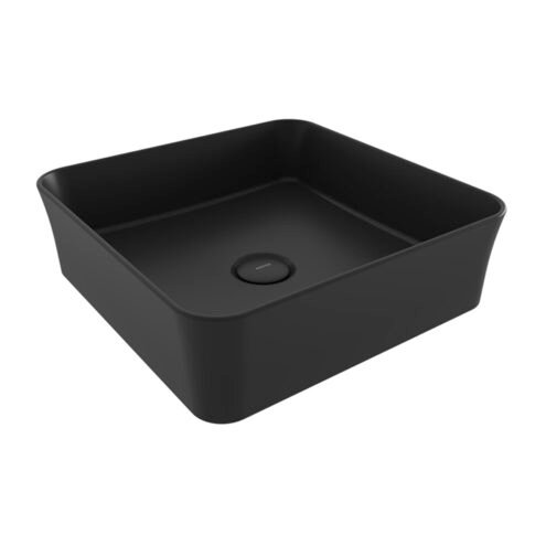 Bocchi Vessel Kare 38 cm Mat Siyah Çanak Lavabo