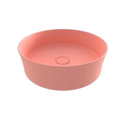Bocchi Vessel Yuvarlak 38 cm Mat Somon Çanak Lavabo
