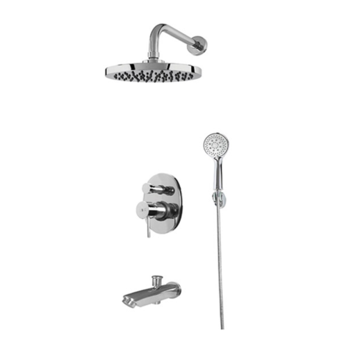 Newarc Minart Krom Ankastre Banyo Bataryası Seti