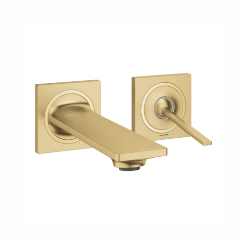 Grohe Allure S-Boyut İki Delikli Brushed Cool Sunrise Lavabo Bataryası