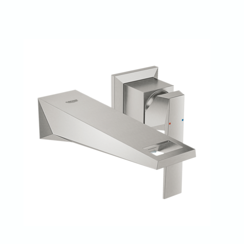 Grohe Allure Brilliant M-Boyut İki Delikli Paslanmaz Çelik Lavabo Bataryası